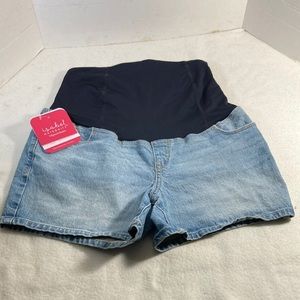 Isabel Maternity by Ingrid & Isabel Blue Jean Shorts